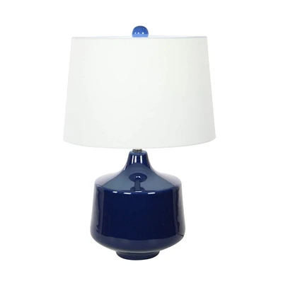 23" Blue Porcelain Traditional Table Lamp, 2ct.