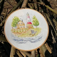 Neocraft Lighthouse Keeper Cross Stitch Kit