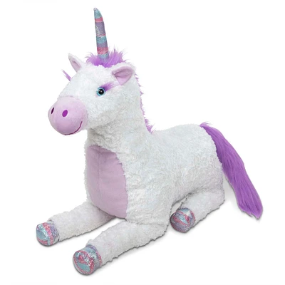 Melissa & Doug® Jumbo Misty Unicorn Stuffed Animal