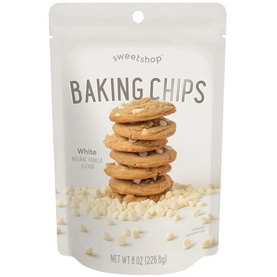 Sweetshop™ White Baking Chips, 8oz.