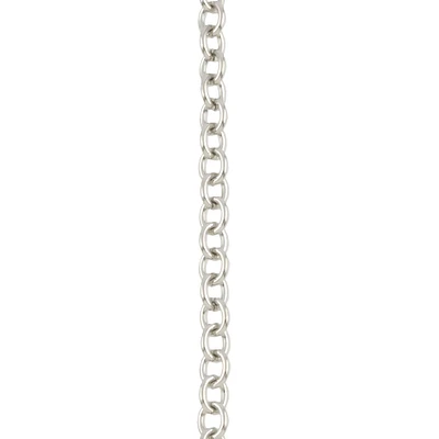 12 Pack: 7.5" Rhodium Cable Charm Bracelet by Bead Landing™