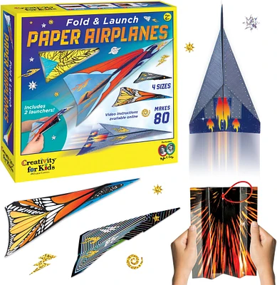 Creativity for Kids® Fold & Launch Paper Airplanes