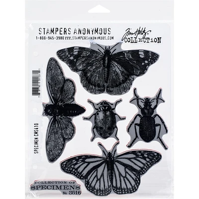 Stampers Anonymous Tim Holtz® Specimen Cling Stamps