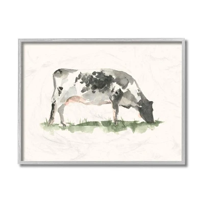 Stupell Industries Grazing Farm Cattle Framed Wall Art