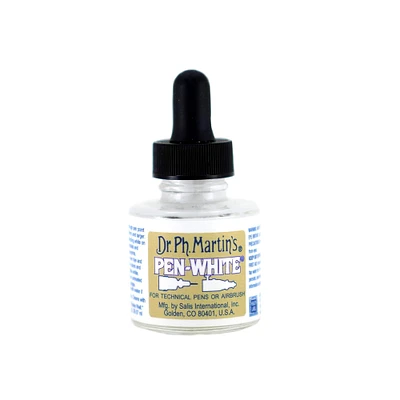 18 Pack: Dr. Ph. Martin's® Pen White® Ink