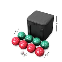 Toy Time Bocce Ball Set with Carrying Case