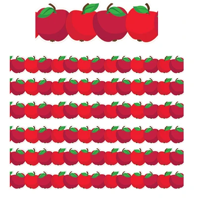 Eureka Apple Die-Cut Extra Wide Deco Trim® Set