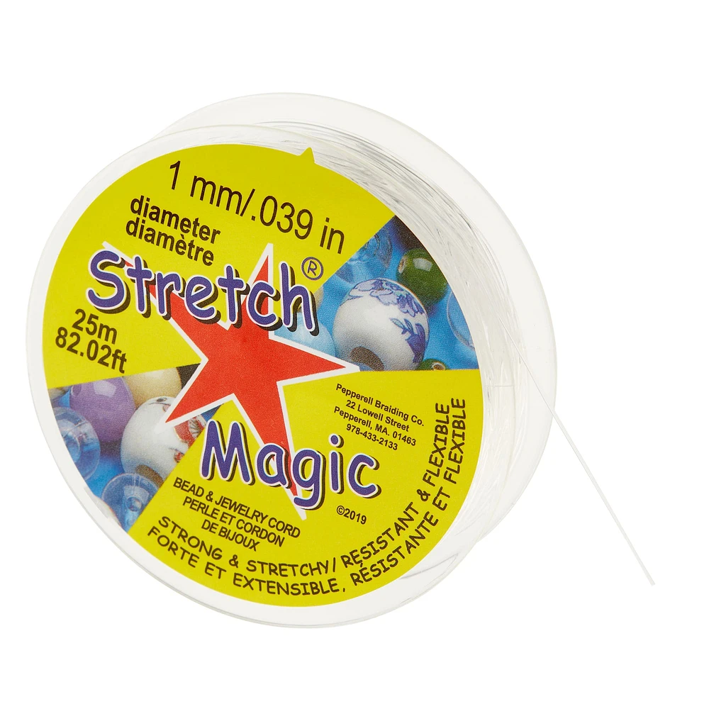 Stretch Magic® Clear Bead & Jewelry Cord, 1mm