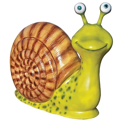 Design Toscano Monsieur Escargot, Enormous Garden Snail Statue