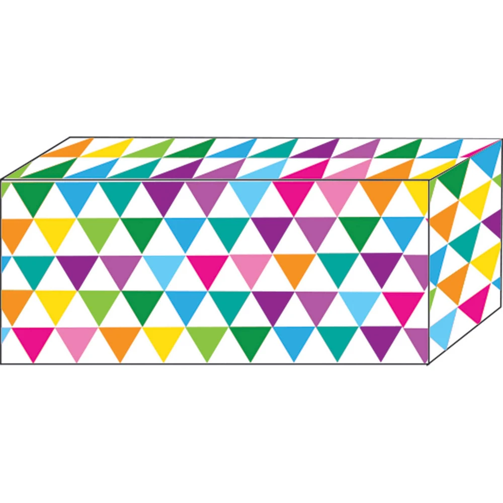 Ashley Productions Colorful Triangles Block Magnets, 5ct.