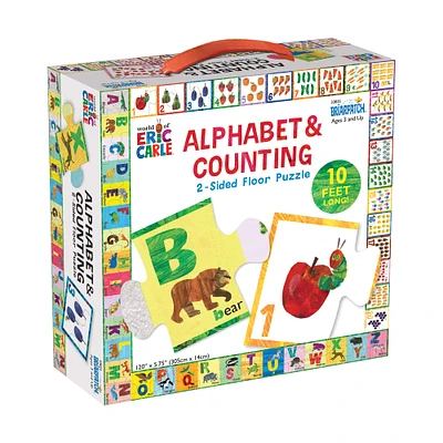 The World of Eric Carle Alphabet & Counting 26 Piece 2-Sided Floor Puzzle