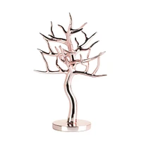 12.5" Rose Gold Jewelry Tree