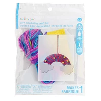 12 Pack: Rainbow Yarn Wrapping Craft Kit by Creatology™