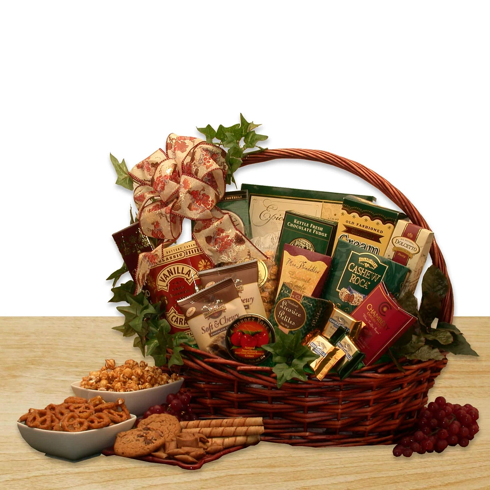 Sweets and Treats Deluxe Gift Basket