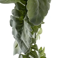 6ft. Flocked Dusty Miller Garland by Ashland®