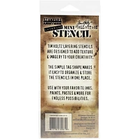 Stampers Anonymous Tim Holtz® Mini Layered Stencil Set No.49