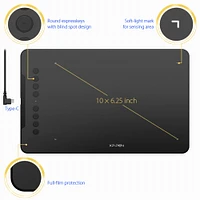 XPPen 10" x 6.25" Deco 01 Graphics Drawing Tablet