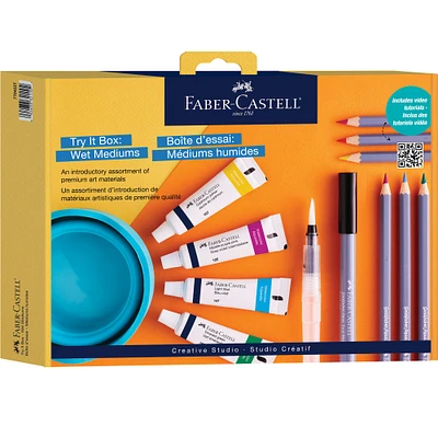 Faber-Castell® Creative Studio Wet Mediums Try It Box