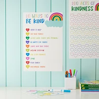 12 Packs: 2 ct. (24 total) Acts of Kindness Dry Erase Posters by B2C™