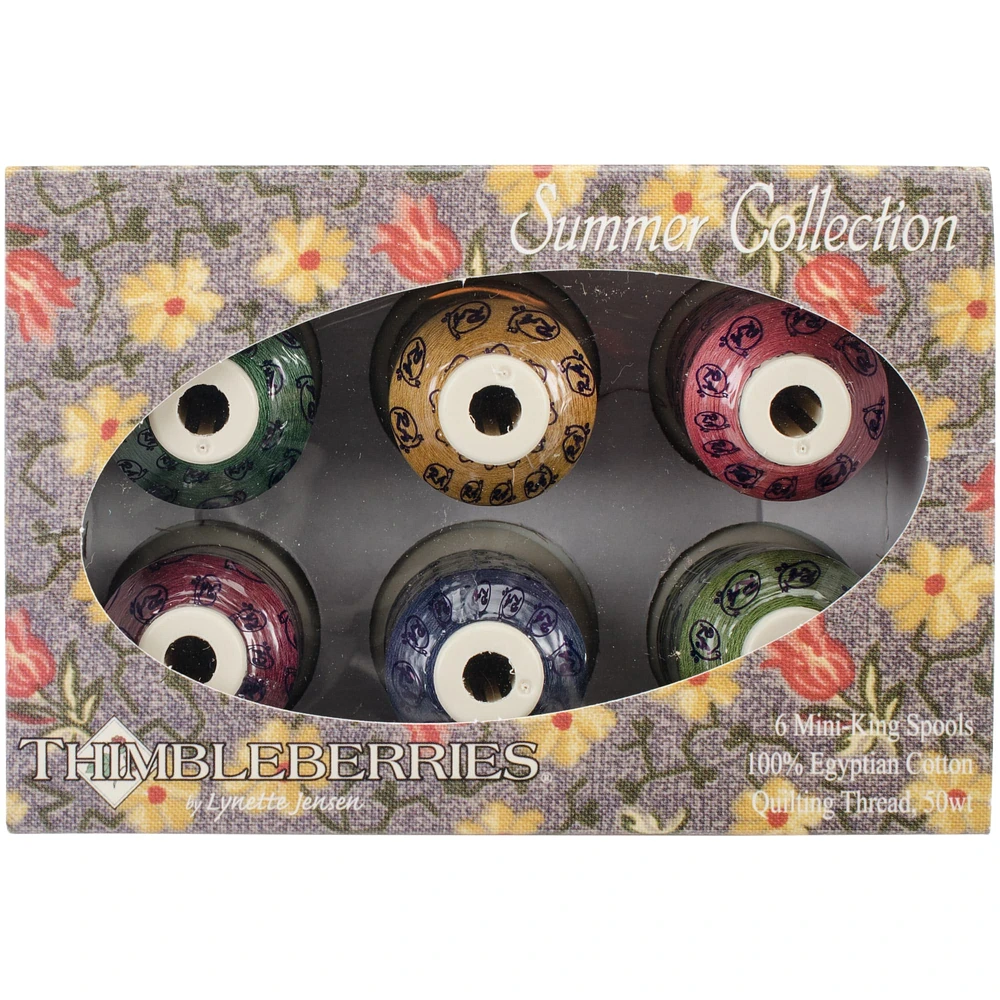 Robison-Anton® Thimbleberries Summer Collection Cotton Thread Set