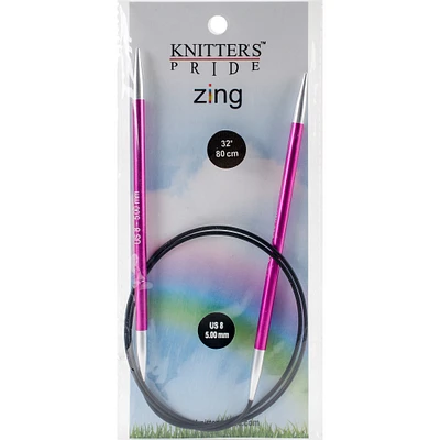 Knitter's Pride™ 32" Zing Fixed Circular Needles