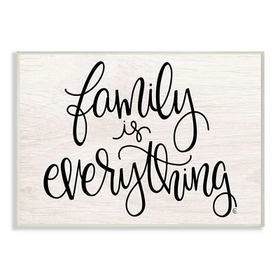 Stupell Industries Family Is Everything Plaque Wall Art