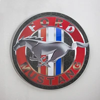 Ford Mustang Dome Metal Sign