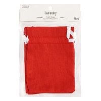 12 Pack: 5.5" Jewelry Packaging Muslin Bags by Bead Landing