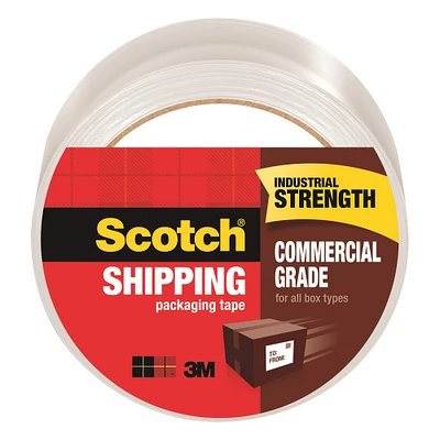 12 Pack: 3M Scotch® Transparent High Performance Packaging Tape