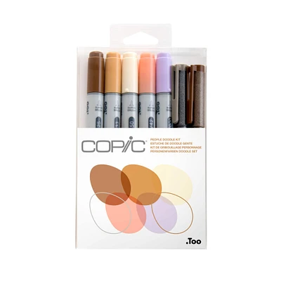 6 Pack: Copic® People Doodle Kit
