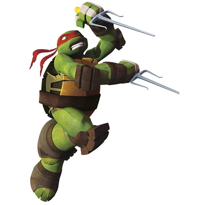 RoomMates Teenage Mutant Ninja Turtles Raphael Peel & Stick Giant Wall Decals