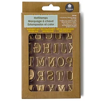 6 Packs: 26 ct. (156 total) Walnut Hollow® Hot Stamps Alphabet Set