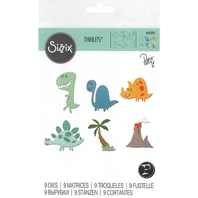 Sizzix® Thinlits™ Dinosaurs Die Set