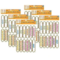 Confetti Months of the Year Magnetic Die-Cut Timesavers & Labels, 6ct.