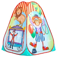 Fun2Give® Pop-It-Up® Circus Activity Play Tent with 4 Soft Balls