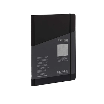 Fabriano® Ecoqua Plus Dotted A4 Fabric-Bound Notebook