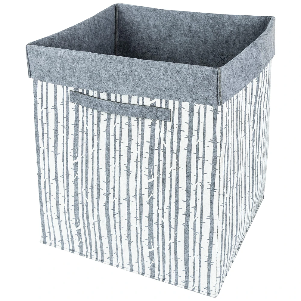 Sammy & Lou® Birch Felt Bin Hamper