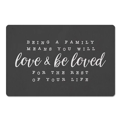 18" x 27" Love & Be Loved Floor Mat