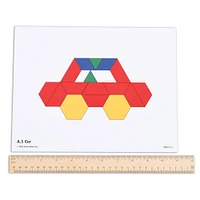 Learning Advantage™ Pattern Block Activity Cards Set