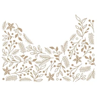 Spellbinders® Glimmer Foliage Background Hot Foil Plate