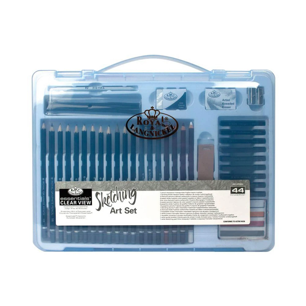 Royal & Langnickel® Essentials™ Clear View Sketching Art Set