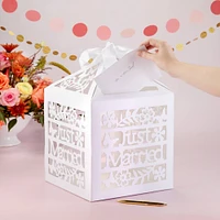 Kate Aspen® Just Married Birdcage Card Box