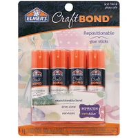 12 Packs: 4 ct. (48 total) Elmer's® CraftBond® Repositionable Glue Sticks