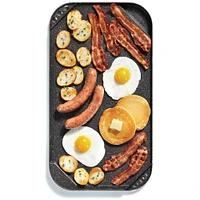 THE ROCK by Starfrit 10.6" x 19.5" Reversible Grill Griddle