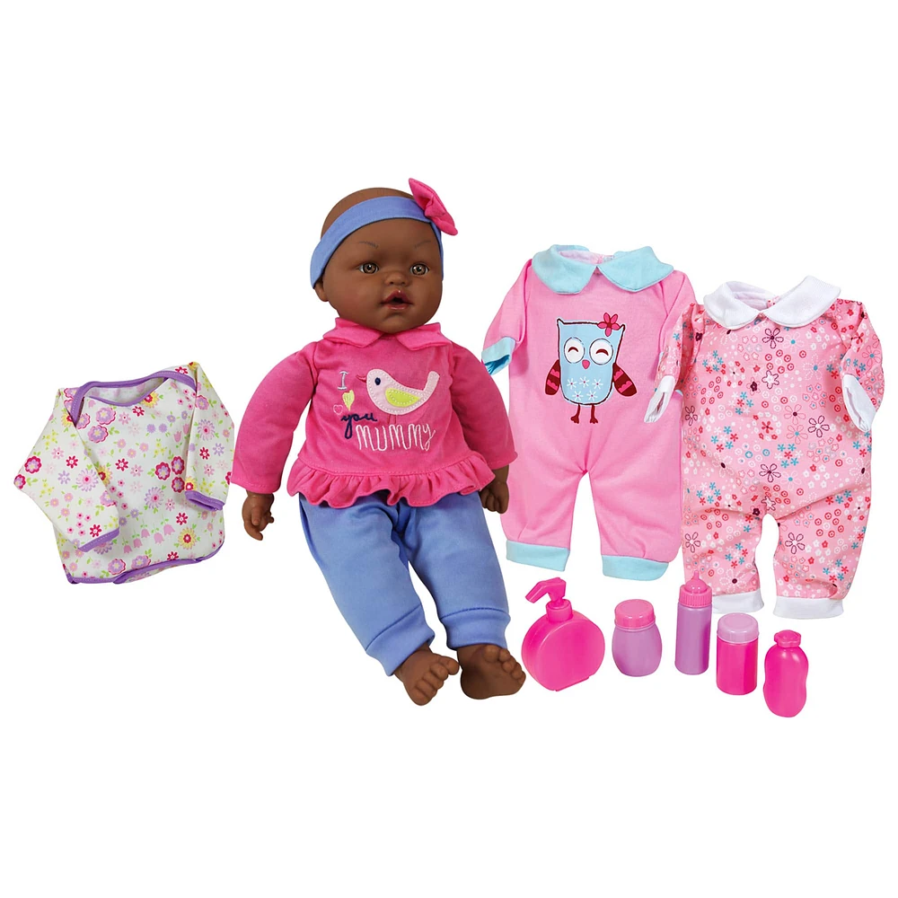 Lissi Dolls 15" African American Baby Doll Set