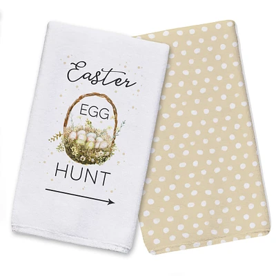 Egg Hunt Towel Set