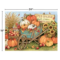 Lang Harvest Wheelbarrow 500 Piece Jigsaw Puzzle