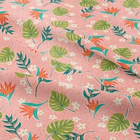 Camelot Fabrics Tropical Plants Cotton Fabric