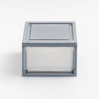 Iris® Gray Small Stacking Drawer, 5 Pack