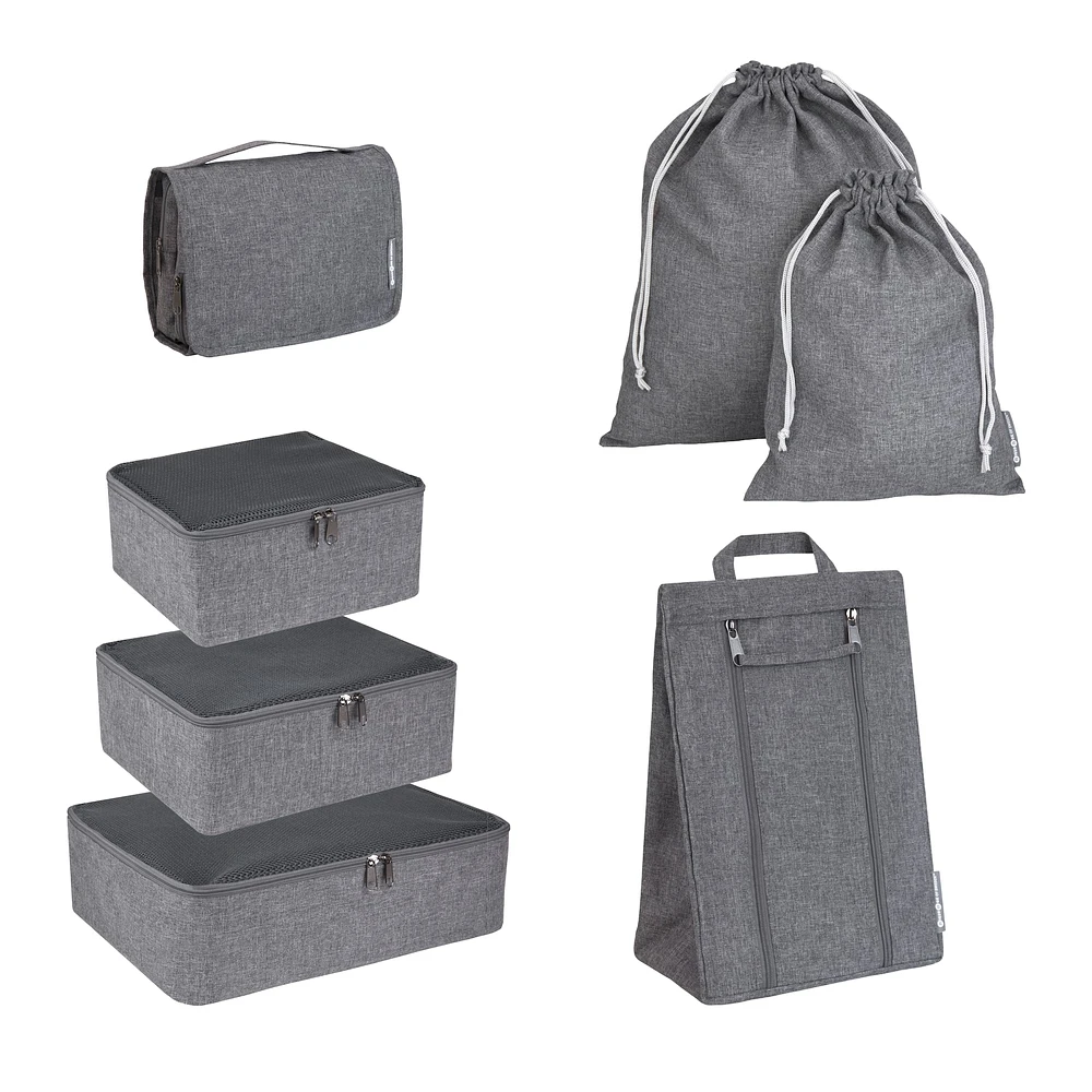 Bigso Gray Expert Traveler Travel Set